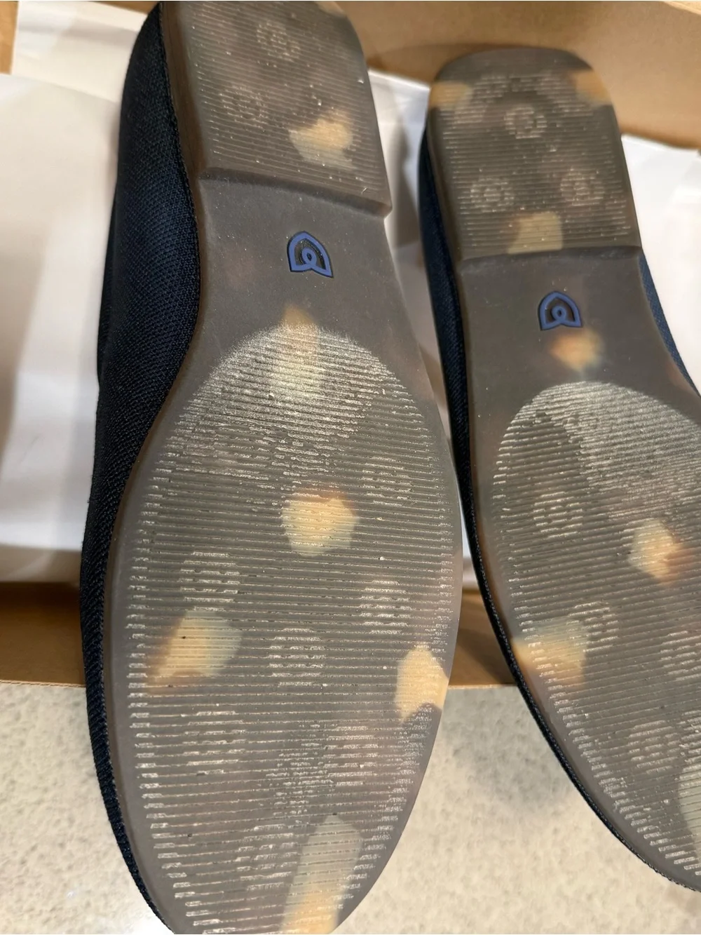 Rothy's Navy Knit Men's Slip-On Loafers